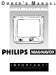 Philips 13PR18C Owner's Manual
