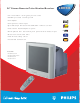 Philips 24RF50S Specification Sheet