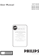 Philips 26PW9100D User Manual