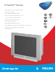 Philips 32RF82S Specification Sheet