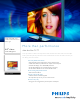Philips 40PFL7505D Specifications