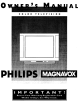 Philips/Magnavox MX2797B Owner's Manual