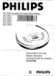 Philips AZ7180 Instructions For Use Manual