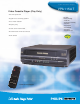 Philips VPA115AT Specification Sheet