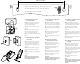 Philips MCM309R Wall Mounting Instructions
