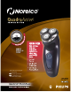 Norelco QuadraAction 7825XL Specifications