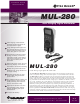 Pico Macom MUL-280 Specifications