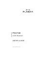 Planar PX171M User Manual
