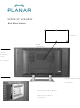 Planar XP37 Dimension Manual