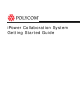 Polycom iPower 9000 Getting Started Manual
