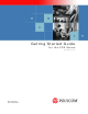 Polycom VSX3000 Getting Started Manual