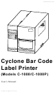 Primera Cyclone User Manual