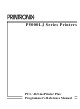 Printronix P5000LJ Series Programmer's Reference Manual