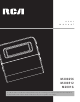 RCA Lyra M200E256 User Manual