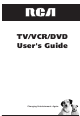 RCA 20F501TDV User Manual