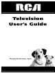 RCA 20V500T User Manual