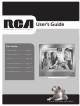 RCA 27F500T User Manual