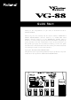 Roland VG-88 Quick Start Manual
