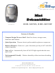 Royal Sovereign RDH-M050 Specifications