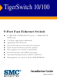SMC Networks TigerSwitch SMC6709FL2 Installation Manual