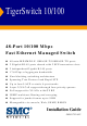 SMC Networks TigerSwitch SMC6752AL2 Installation Manual