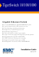 SMC Networks TigerSwitch SMC8612T2 Installation Manual