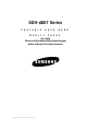 Samsung SGH-d807 Series User Manual