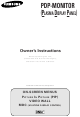 Samsung PPM42H3 Owner's Instructions Manual