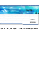 Samsung Samtron 78BDF User Manual
