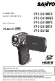 Sanyo Xacti VPC-CA102 Manual For Basic Operation
