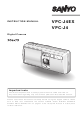 Sanyo Xacti VPC-J4EX Instruction Manual