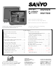Sanyo DS25520 Owner's Manual