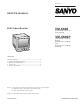 Sanyo VM-6609 Service Manual