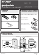 Sharp XL-MP131 Quick Start Manual