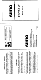 Sima SVC-2 User Manual