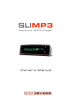 Slim Devices SLIMP3 Owner's Manual