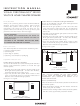 Sonance Visual Performance VP67 LCR Instruction Manual