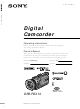 Sony DVCAM DSR-PDX10 Operating Instructions Manual