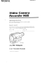 Sony Handycam CCD-TR23 Operating Instructions Manual