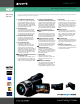 Sony Handycam HDR-HC1 Brochure