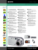 Sony Cybershot,Cyber-shot DSC-P200 Specifications