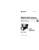 Sony Mavica MVC-FD91 Operating Instructions Manual