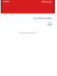 Sony BRAVIA KDL-32S5100 Reference Book