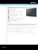 Sony FWD-50PX3 Specifications