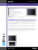 Sony FD Trinitron WEGA KD-32FS130 Brochure