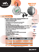 Sony Network Walkman NW-E103 Brochure
