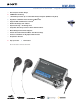 Sony Walkman NW-E95 Specifications