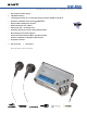 Sony Network Walkman NW-E99 Specifications