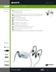 Sony Walkman NW-S23 Specifications