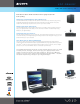 Sony VGC-RB46G - Vaio Desktop Computer Specifications
